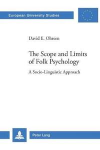 bokomslag The Scope and Limits of Folk Psychology: 678