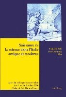 bokomslag Naissance De La Science Dans L'Italie Antique Et Moderne