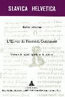 bokomslag L'?uvre de Friedrich Gorenstein