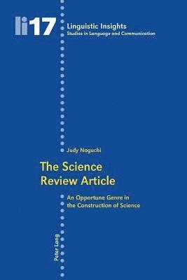 Judy Noguchi - Science Review Article, Häftad
