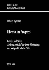 bokomslag Libretto Im Progress