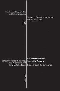 bokomslag 6th International Security Forum