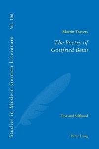 bokomslag Poetry of Gottfried Benn