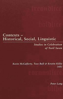 Contexts - Historical, Social, Linguistic 1