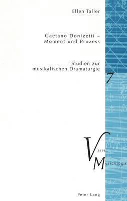 bokomslag Gaetano Donizetti - Moment Und Prozess