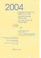 bokomslag Schweizer Jahrbuch Fuer Musikwissenschaft- Annales Suisses De Musicologie- Annuario Svizzero Di Musicologia