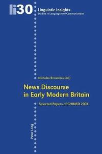 bokomslag News Discourse in Early Modern Britain