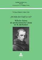 bokomslag «Ich habe den Kopf so voll»