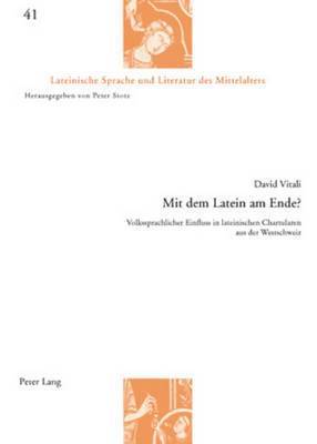 David Vitali, Peter Stotz - Mit Dem Latein Am Ende?, Inbunden