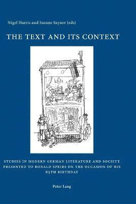 Nigel Harris, Joanne Sayner - Text and its Context, Häftad