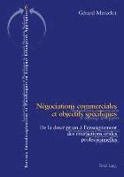 bokomslag Negociations commerciales et objectifs specifiques