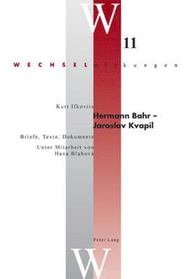 Hermann Bahr - Jaroslav Kvapil 1