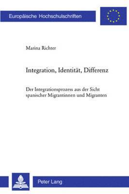 Marina Richter - Integration, Identitaet, Differenz, Häftad