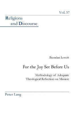 For the Joy Set Before Us