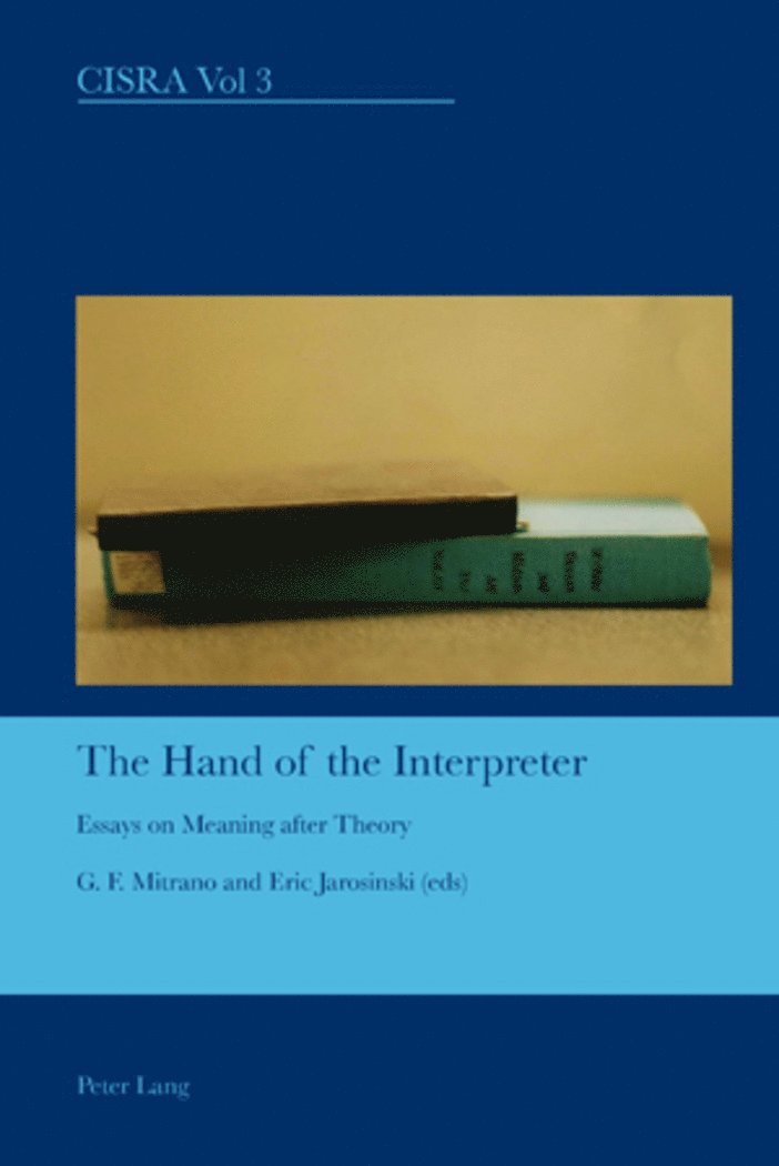 Eric Jarosinski, G. F. Mitrano - Hand of the Interpreter, Häftad
