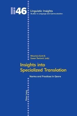 bokomslag Insights into Specialized Translation