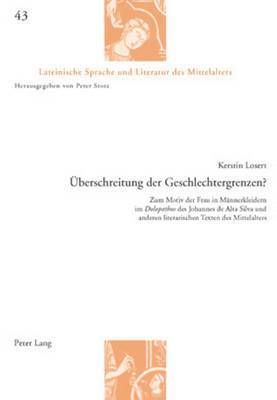 Kerstin Losert, Peter Stotz - Ueberschreitung Der Geschlechtergrenzen?, Häftad