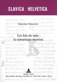 bokomslag Les Lois Du Sens: La Smantique Marriste