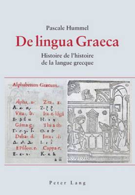 Pascale Catherine Hummel - de Lingua Graeca, Inbunden