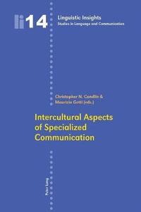 bokomslag Intercultural Aspects of Specialized Communication