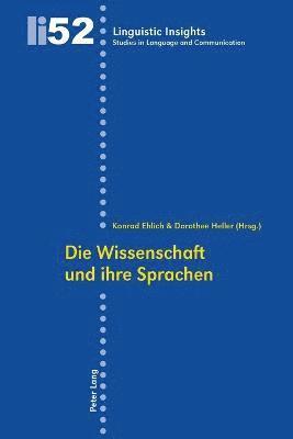 bokomslag Die Wissenschaft und ihre Sprachen