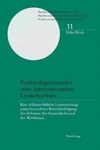 bokomslag Technologietransfer zum internationalen Umweltschutz