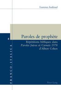 bokomslag Paroles de Prophte