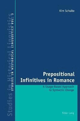 Prepositional Infinitives in Romance 1