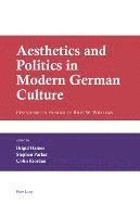bokomslag Aesthetics and Politics in Modern German Culture