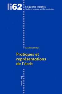 bokomslag Pratiques Et Reprsentations de l'crit