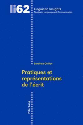 Pratiques Et Reprsentations de l'crit 1