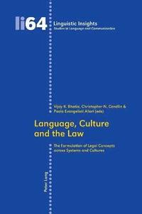 bokomslag Language, Culture and the Law