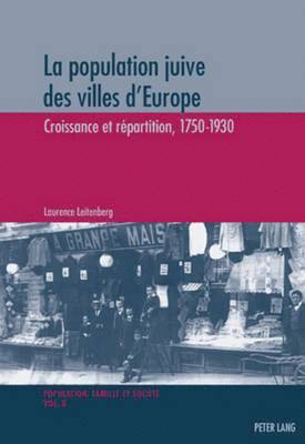 bokomslag La Population Juive Des Villes d'Europe