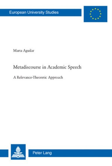 bokomslag Metadiscourse in Academic Speech