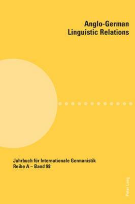 bokomslag Anglo-German Linguistic Relations