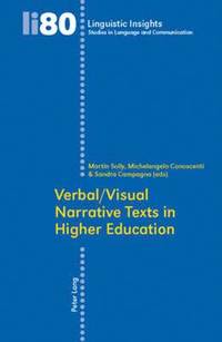 bokomslag Verbal/Visual Narrative Texts in Higher Education