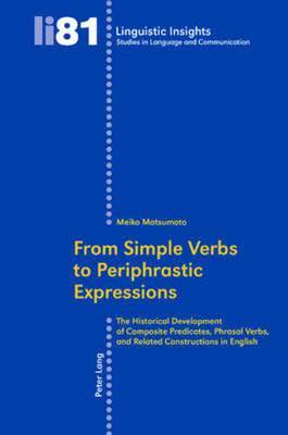 bokomslag From Simple Verbs to Periphrastic Expressions