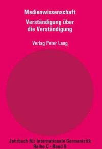 bokomslag Medienwissenschaft