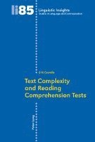 bokomslag Text Complexity and Reading Comprehension Tests