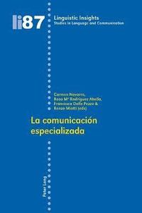 bokomslag comunicación especializada