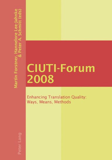 bokomslag CIUTI-Forum 2008