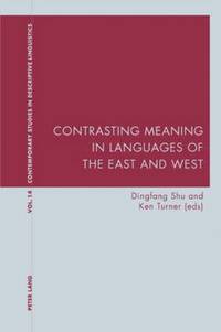 bokomslag Contrasting Meaning in Languages of the East and West