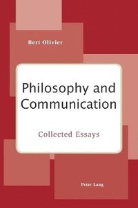 bokomslag Philosophy and Communication