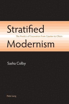 Sasha Colby - Stratified Modernism, Häftad