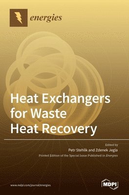 bokomslag Heat Exchangers for Waste Heat Recovery