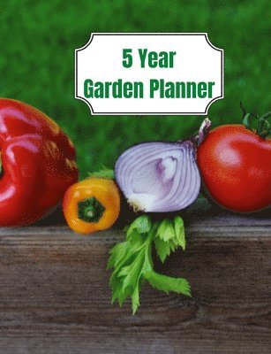 bokomslag 5 Year Garden Planner