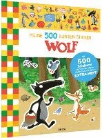 Meine 500 bunten Sticker: Wolf 1