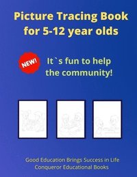 bokomslag Picture Tracing Book for 5-12 year olds