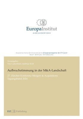 Matthias Wolf, Matthias Wolf, Tino Gaberthüel - Aufbruchstimmung in der M&A-Landschaft, Häftad