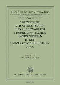 bokomslag Universitätsbibliothek Jena